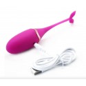 Huevo Vibrador Cola De Sirena Masturbador Inalámbrico